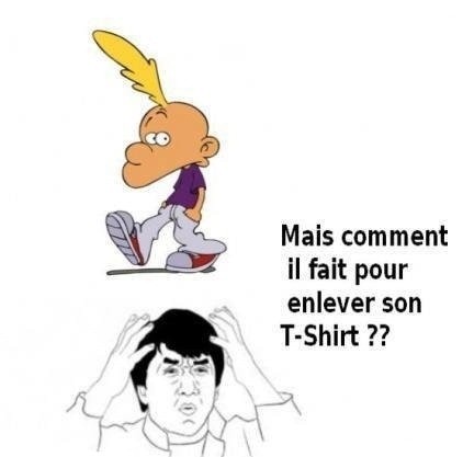 Titeuf et l'énigme géométrique du tee shirt